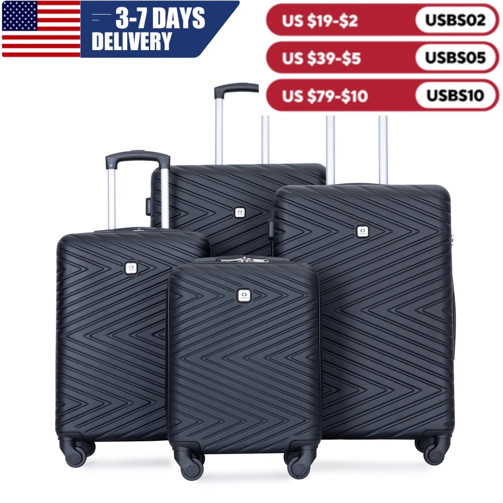 Luggage set 4-Piece