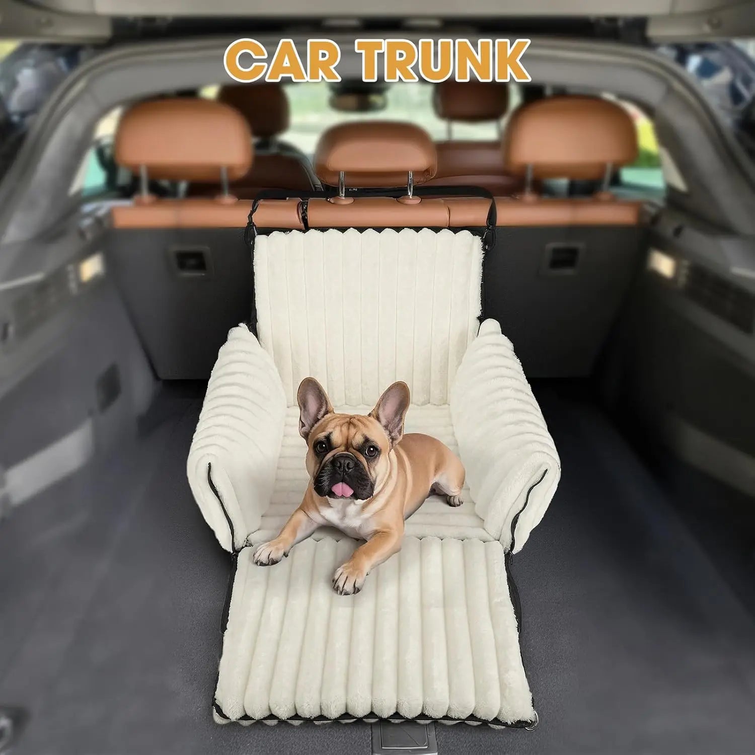 6-in-1 Dog Car Seat for Small/Medium Dogs