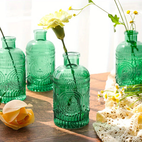 12 Pack Glass Bud Vases,